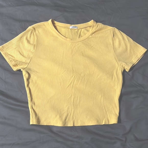 Garage Yellow Stormi Tee - Picture 2 of 4